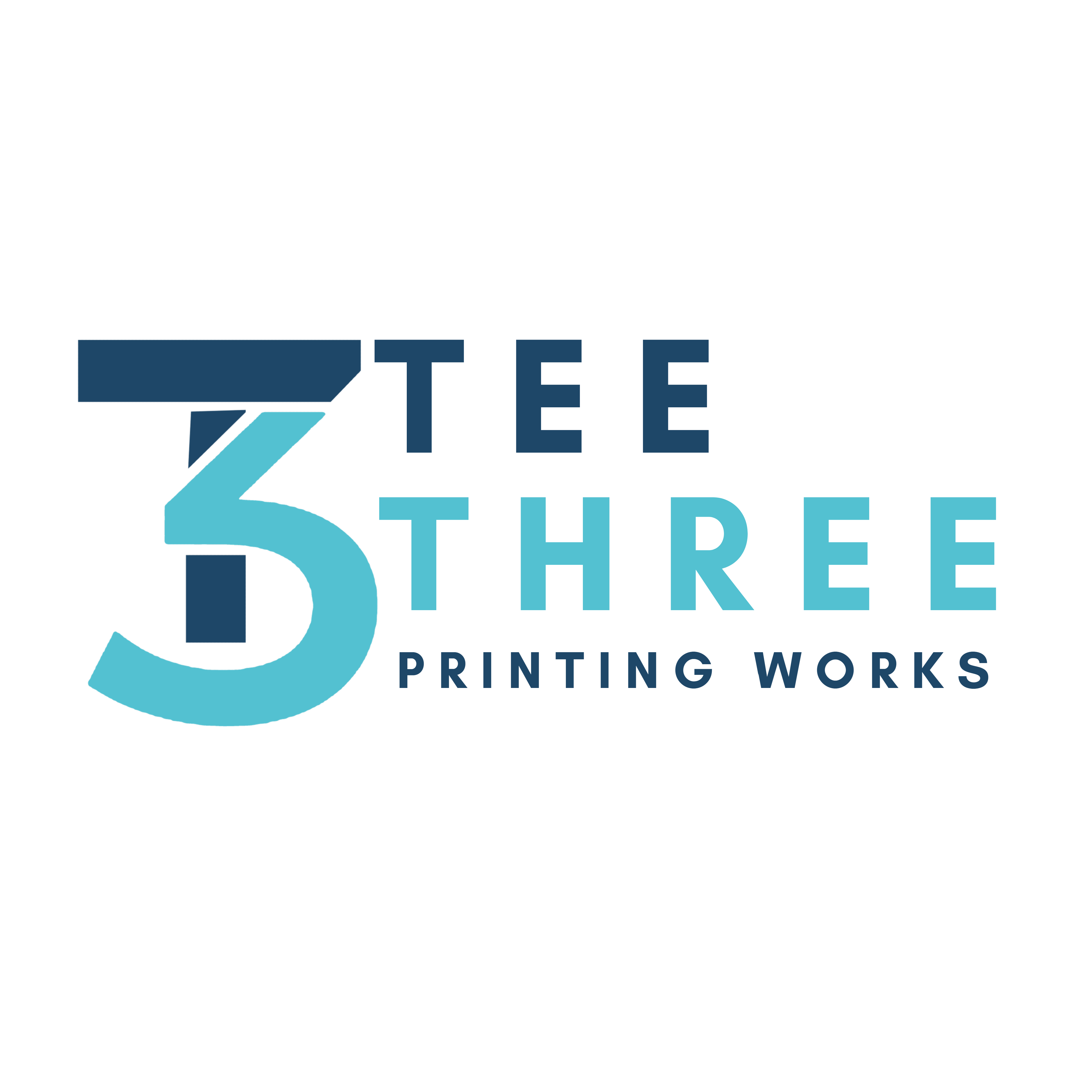 Tee Three New Logo - Variant 2 Transparent